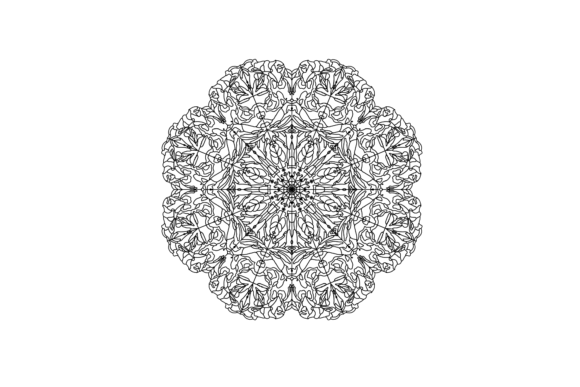 Arabic Mandala Floral Illustrations