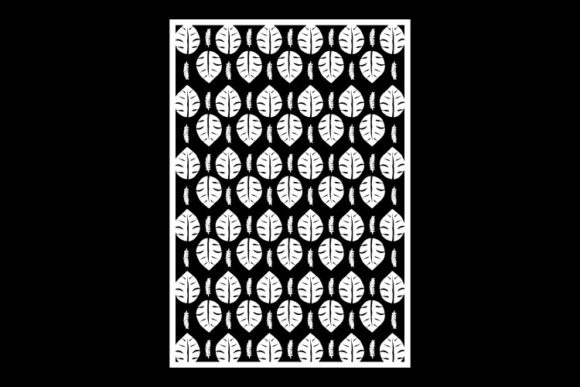 Floral Lace Art Motif Design Vector