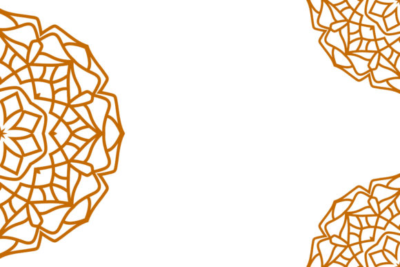 Floral Mandala Beauty Background